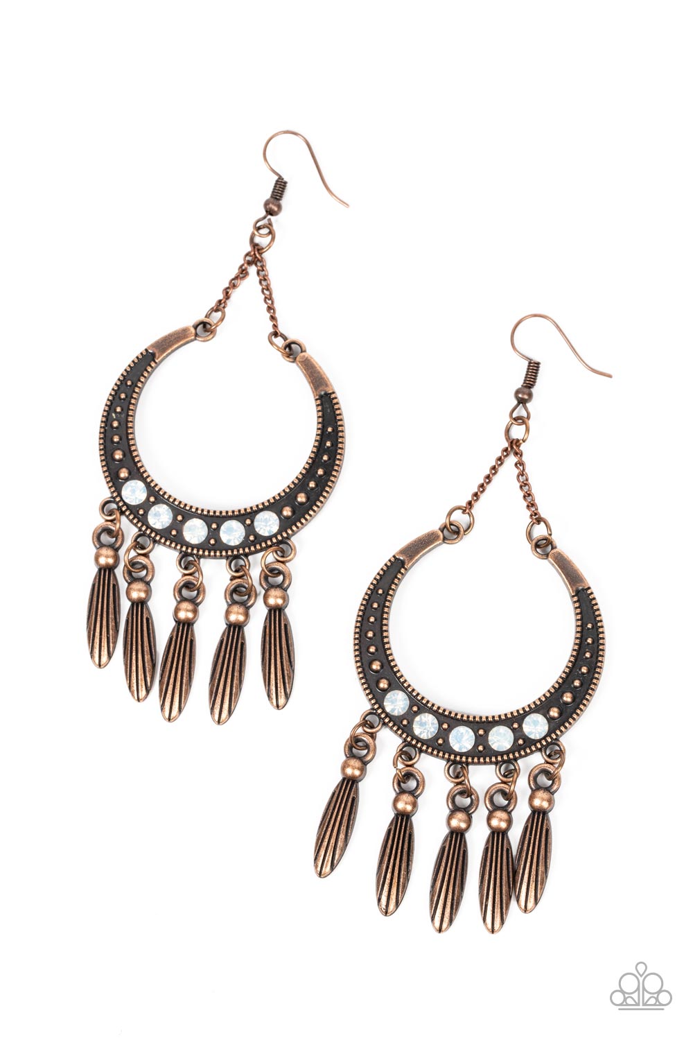 Paparazzi Day to DAYDREAM - Copper Earrings