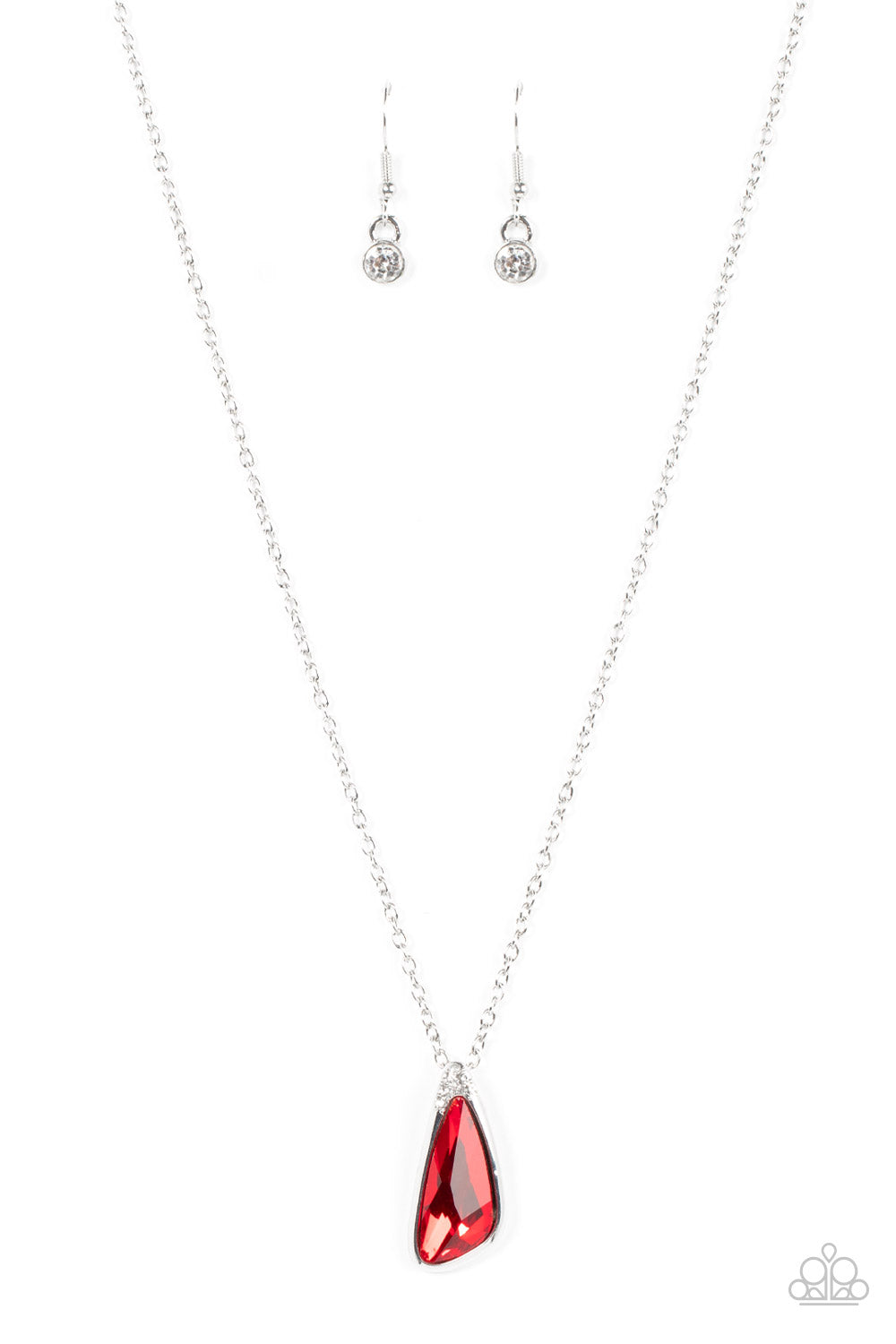 Paparazzi Envious Extravagance - Red Necklace - A Finishing Touch Jewelry