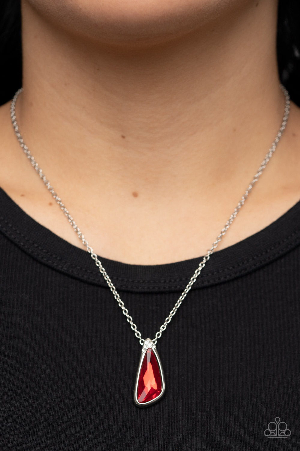 Paparazzi Envious Extravagance - Red Necklace - A Finishing Touch Jewelry