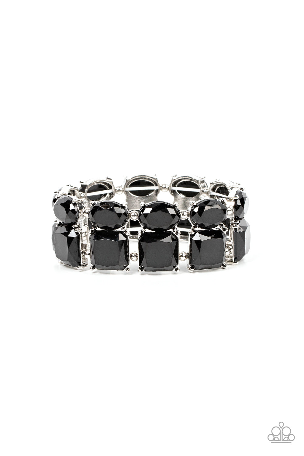 Paparazzi Dont Forget Your Toga - Black Bracelet - A Finishing Touch Jewelry