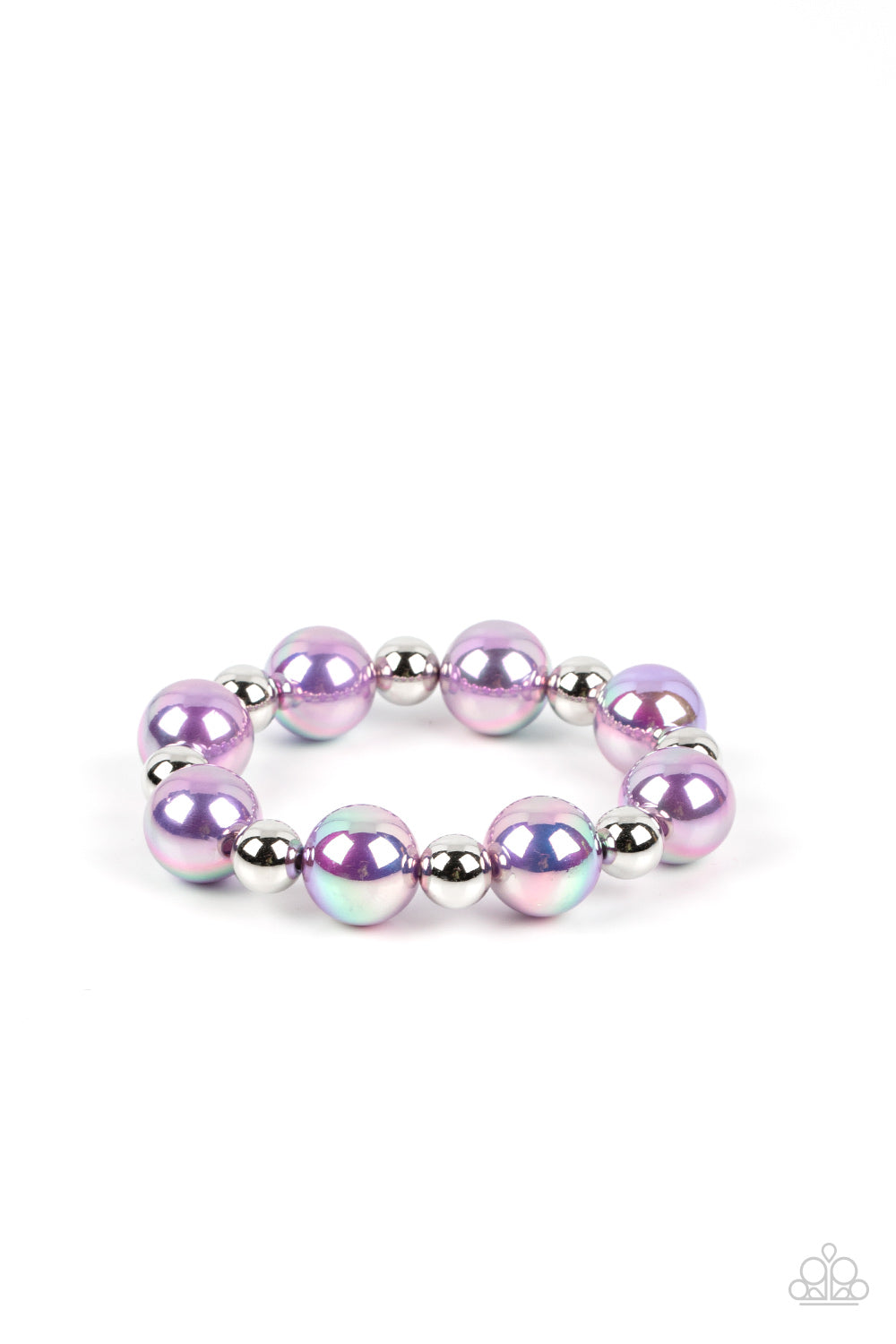 Paparazzi A DREAMSCAPE Come True - Purple Bracelet - A Finishing Touch Jewelry