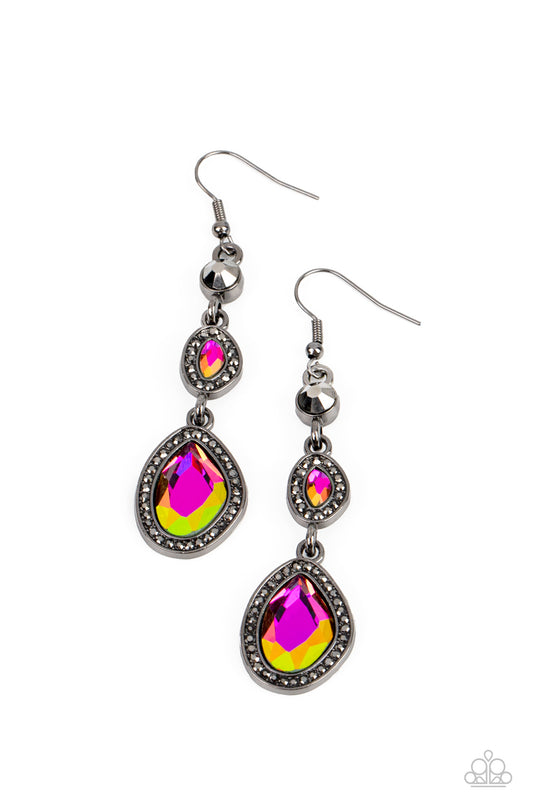 Paparazzi Dripping Self-Confidence - Multi Earrings- Paparazzi Jewelry Images