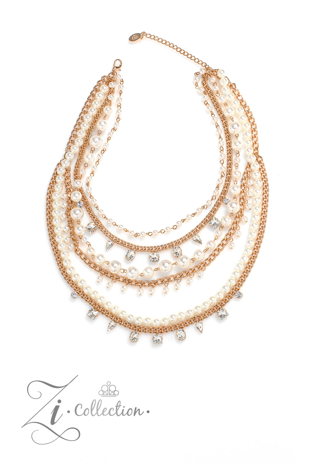 Paparazzi Aristocratic - Gold Necklace - 2024 Zi Collection