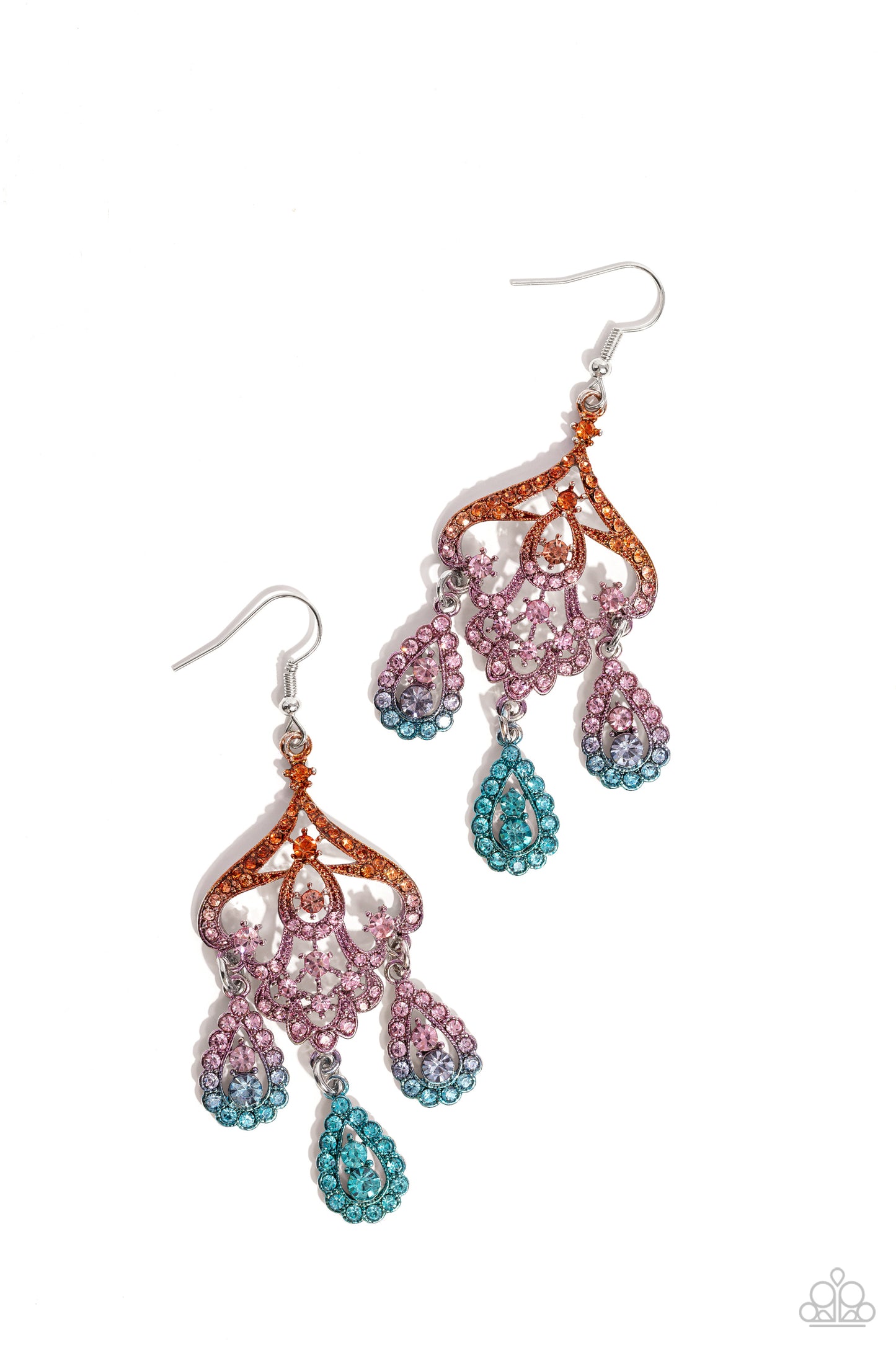 A Finishing Touch Chandelier Command - Multi Earrings