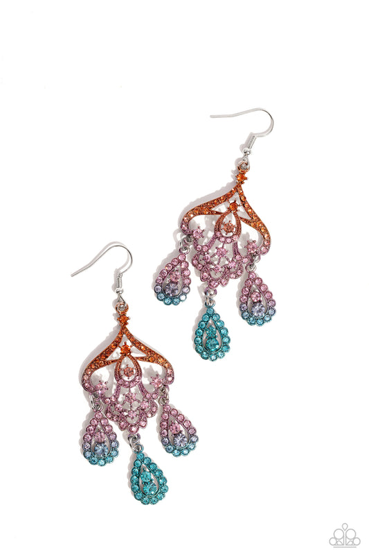 A Finishing Touch Chandelier Command - Multi Earrings