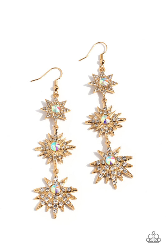 A Finishing Touch Stellar Series - Gold Earrings