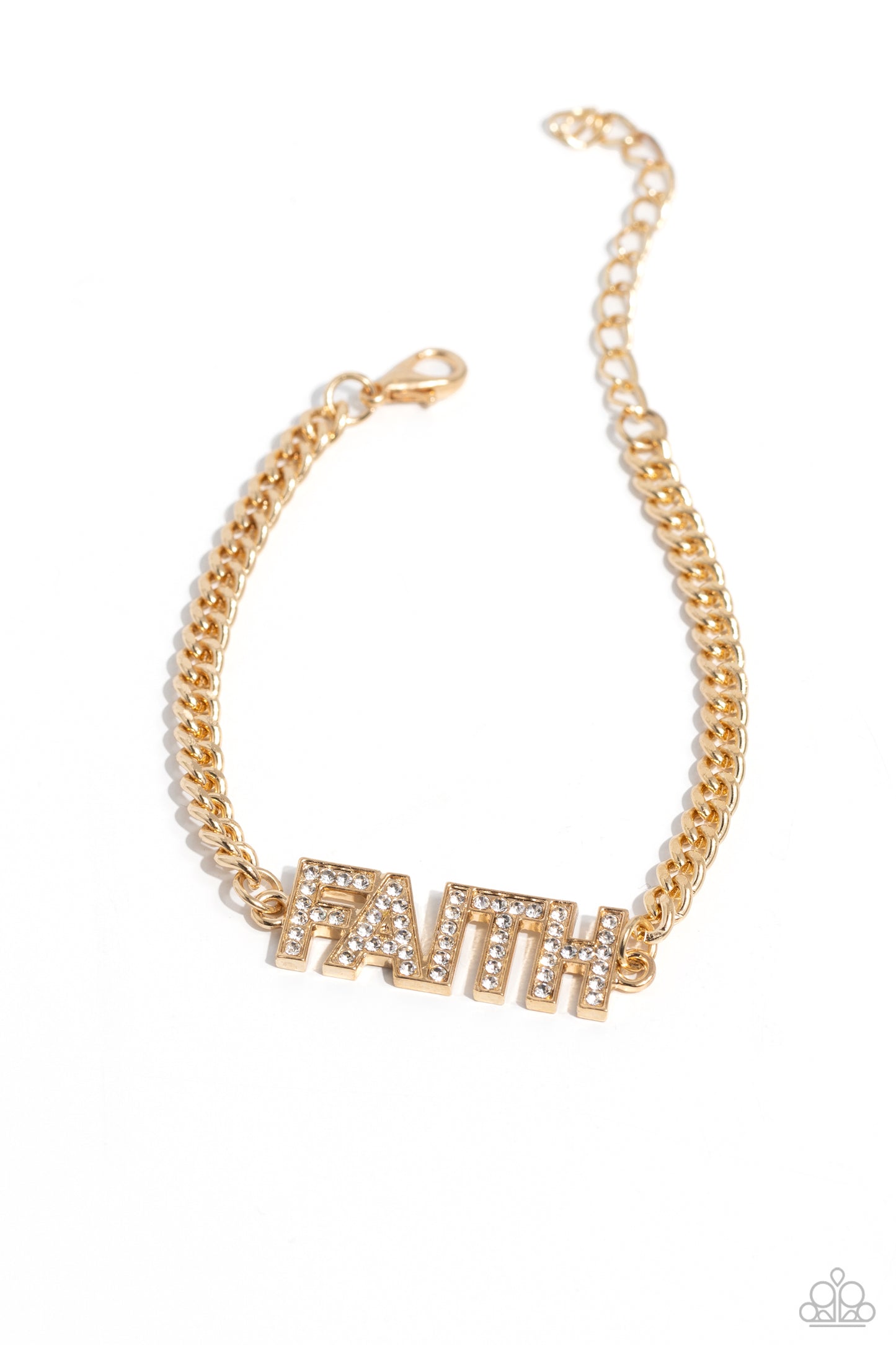 Paparazzi Faithful Finish - Gold Bracelet