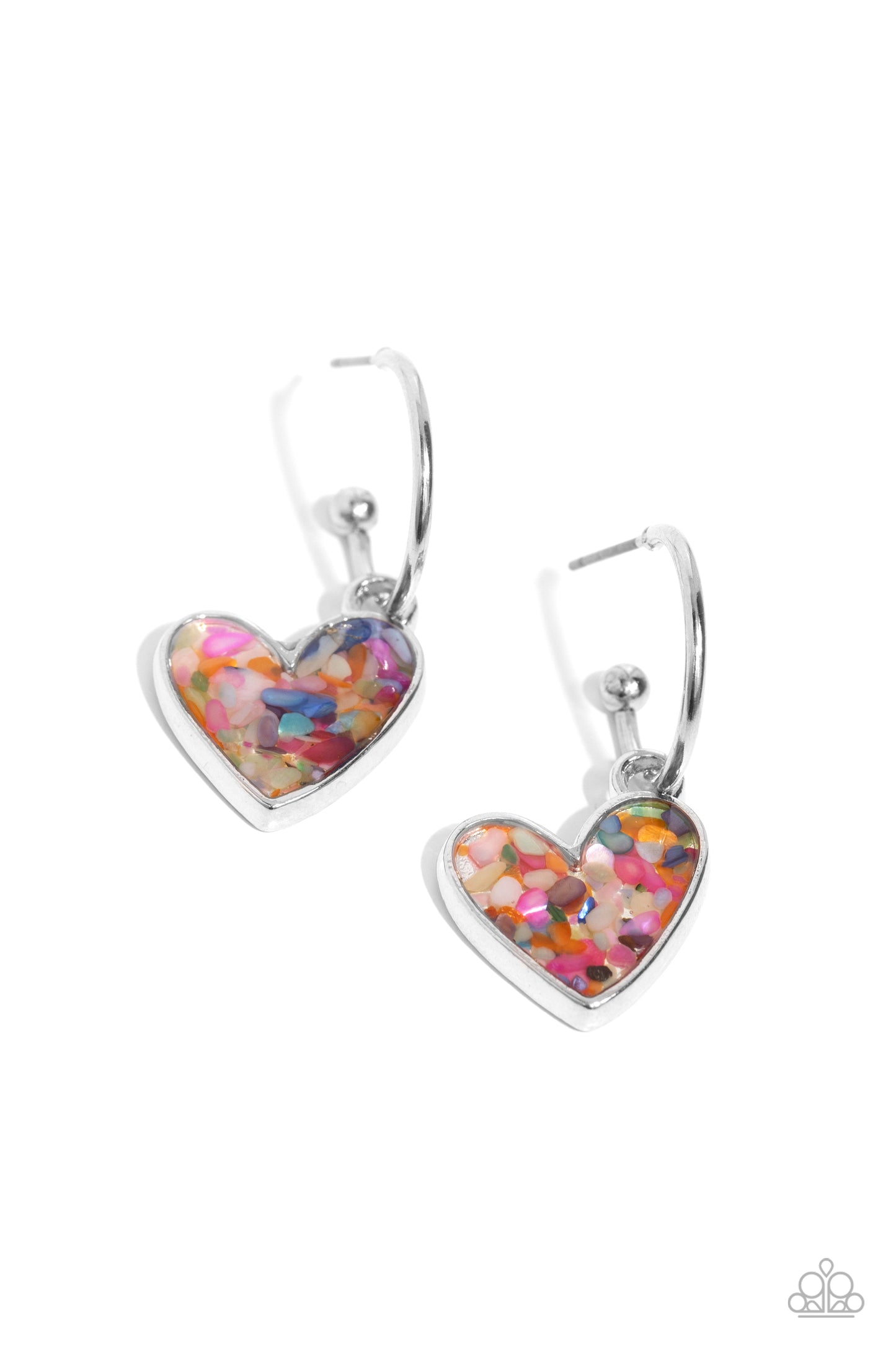 A Finishing Touch Shell Signal - Multi Earrings