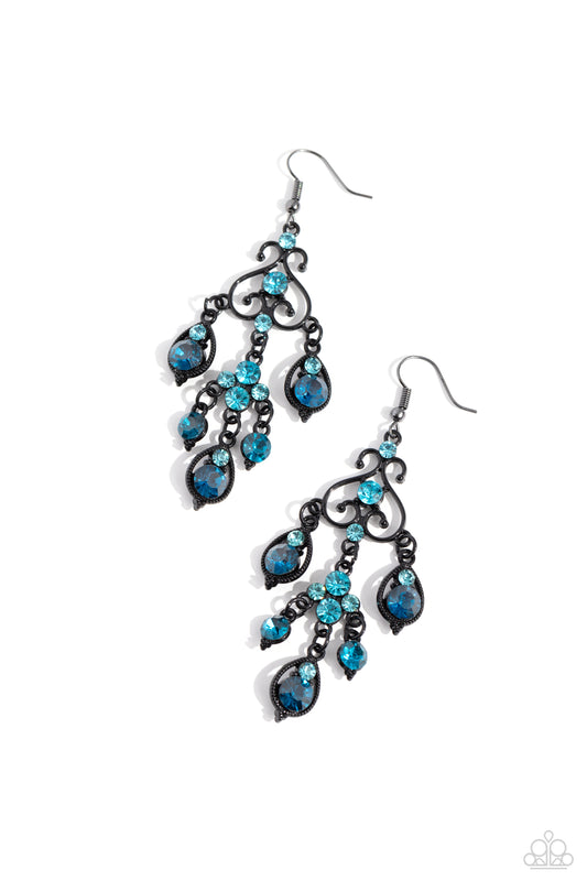 A Finishing Touch Regal Renovation - Blue Earrings