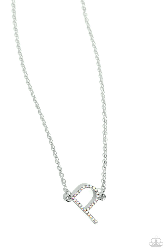 Paparazzi INITIALLY Yours - P - Multi Necklace