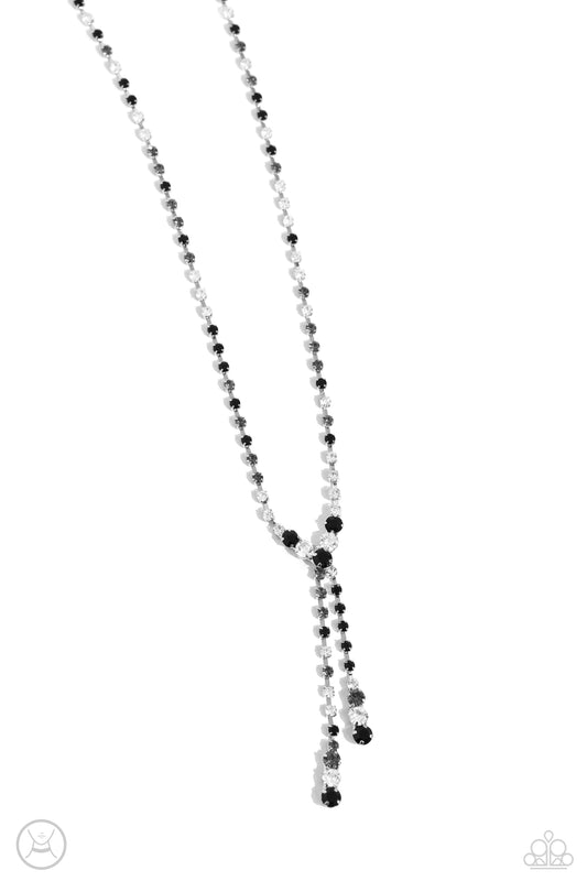 A Finishing Touch Blinding Balance - Black Necklace