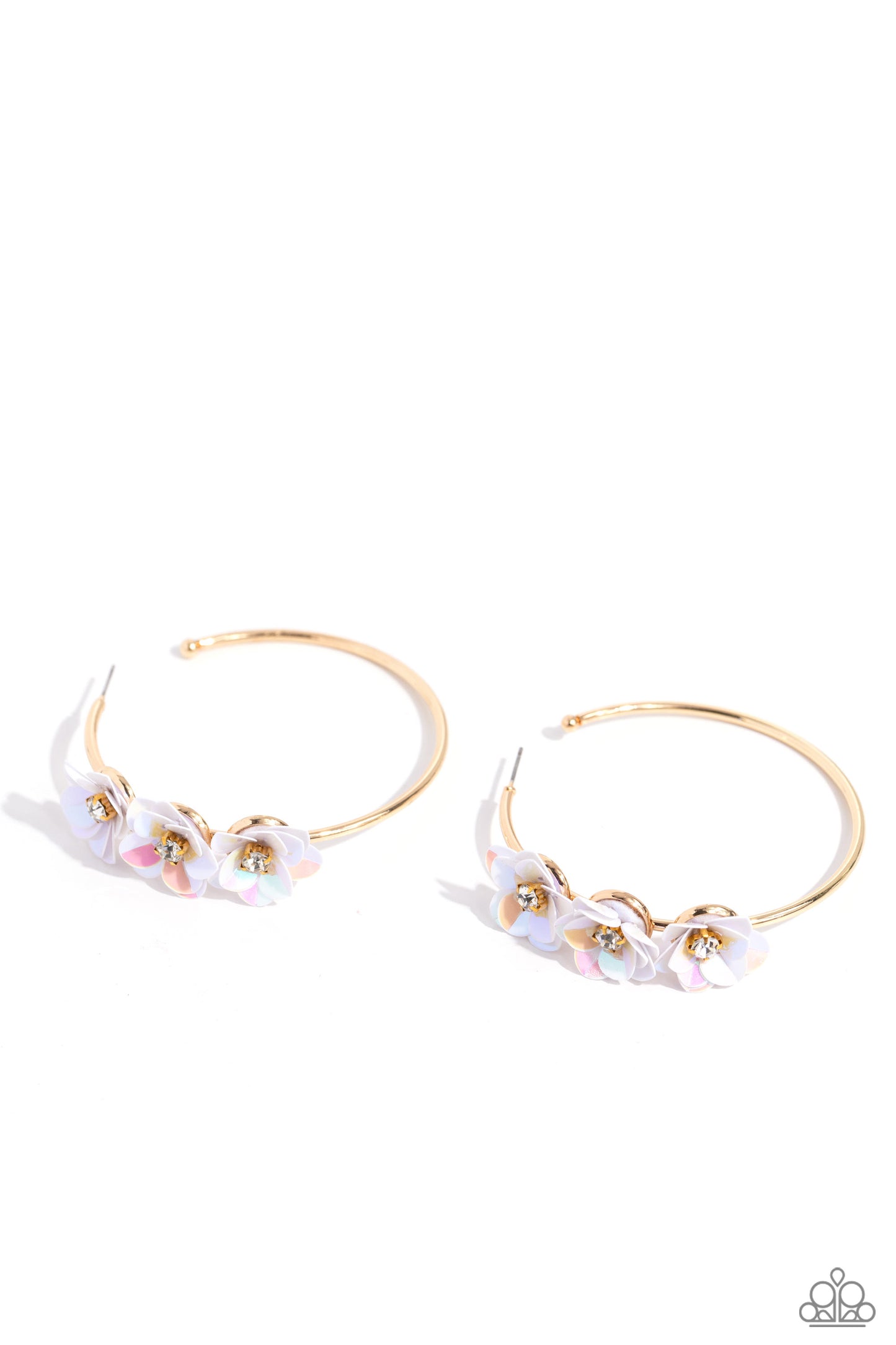 Paparazzi Ethereal Embellishment - Gold Earring