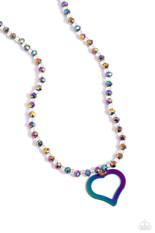 Paparazzi Faceted Factor - Multi Necklace
