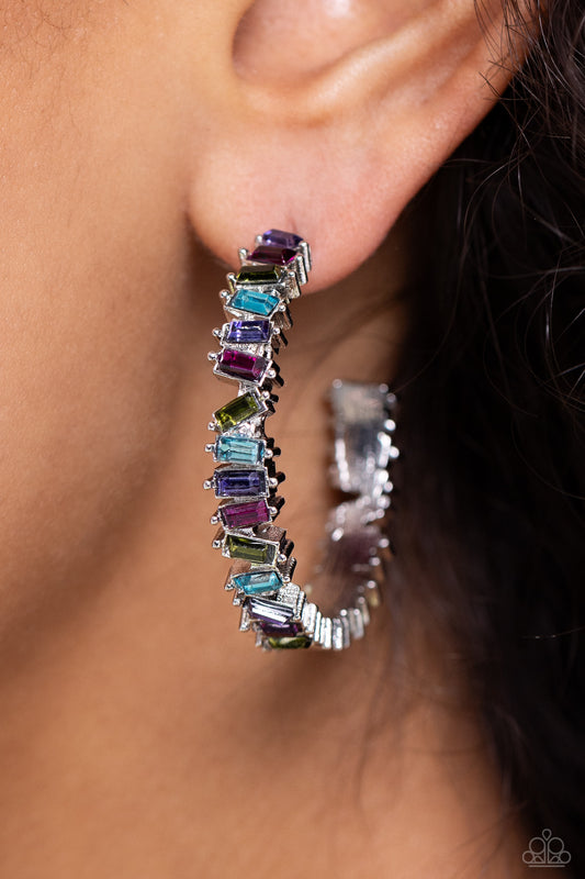 A Finishing Touch Effortless Emeralds - Multi Earrings