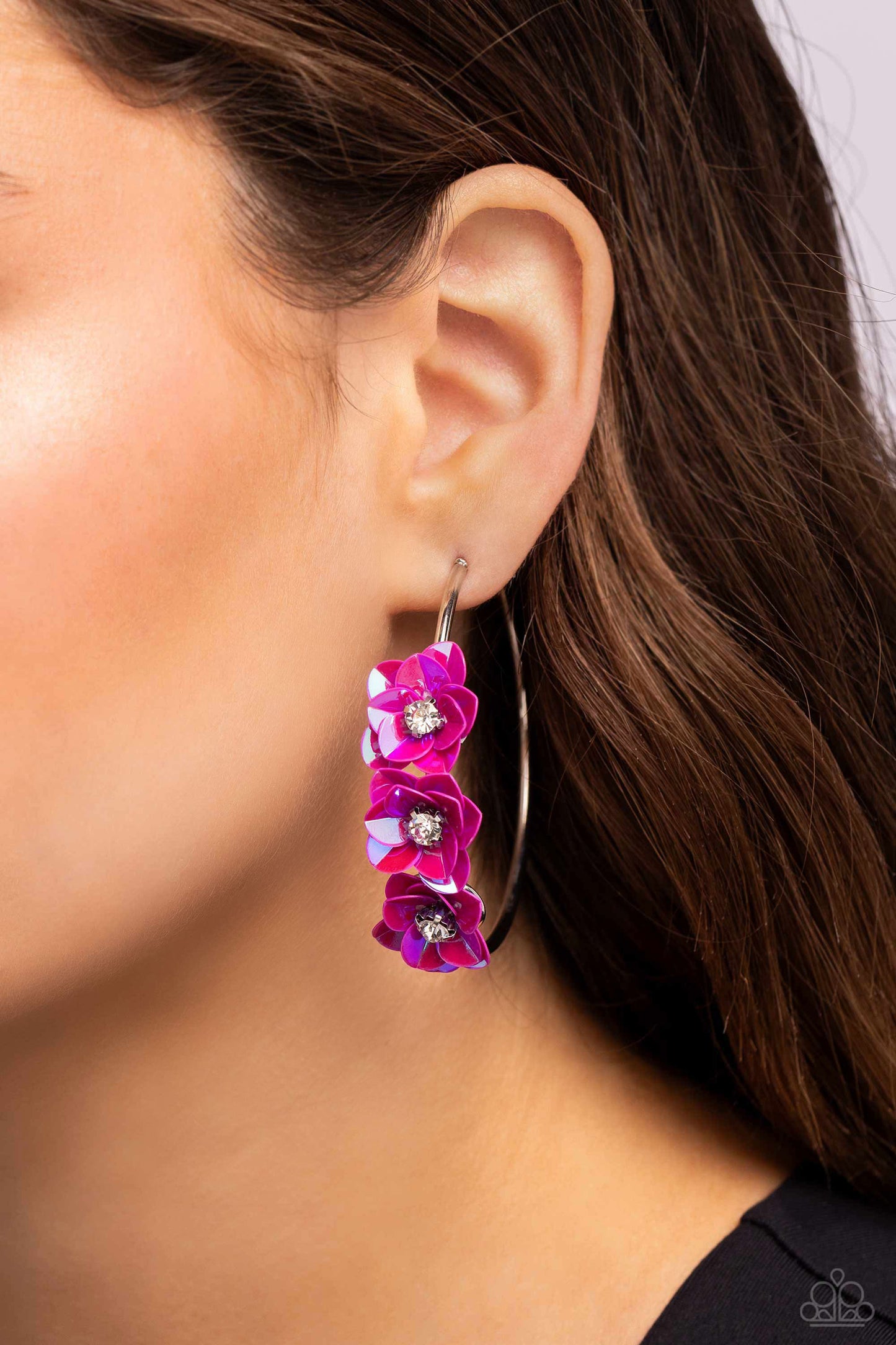 Paparazzi Ethereal Embellishment - Pink Earring