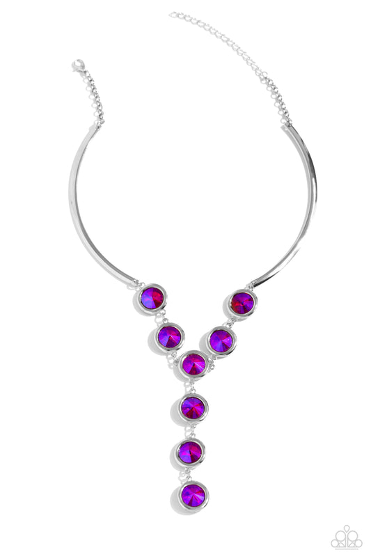 A Finishing Touch Cheers to Confidence - Pink Necklace