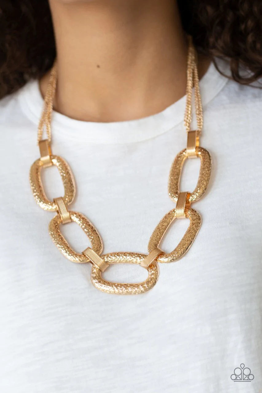 Paparazzi Take Charge Gold Necklace