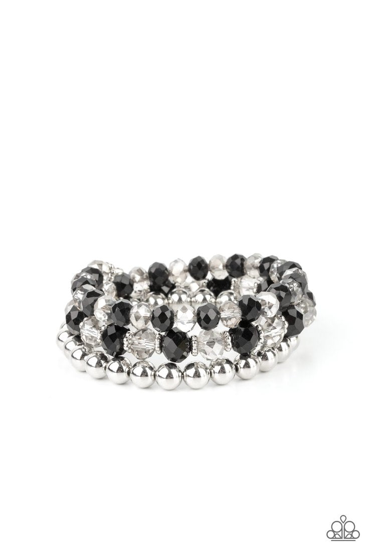 Paparazzi Gimme Gimme - Black Bracelet - A Finishing Touch Jewelry