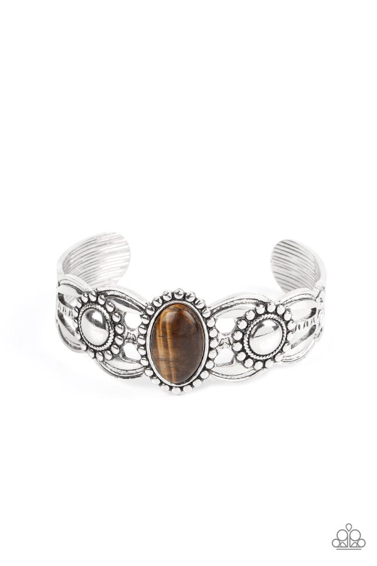 Paparazzi Solar Solstice - Brown Bracelet - A Finishing Touch Jewelry