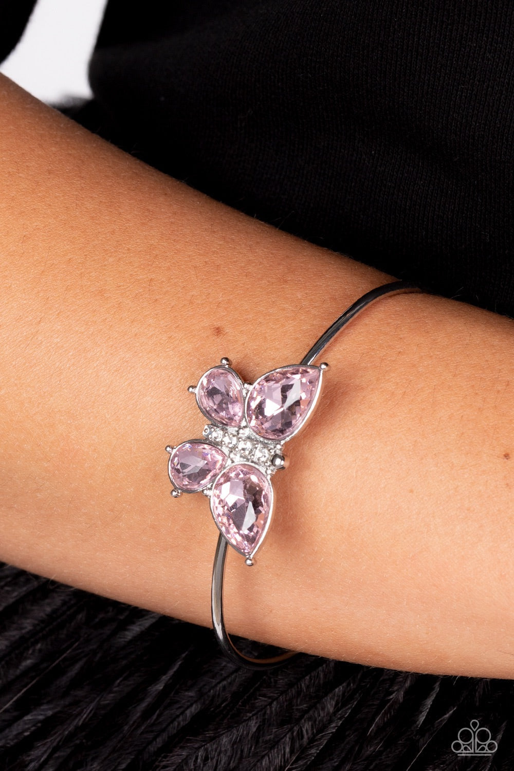 Paparazzi Butterfly Beatitude - Pink Bracelet - A Finishing Touch Jewelry