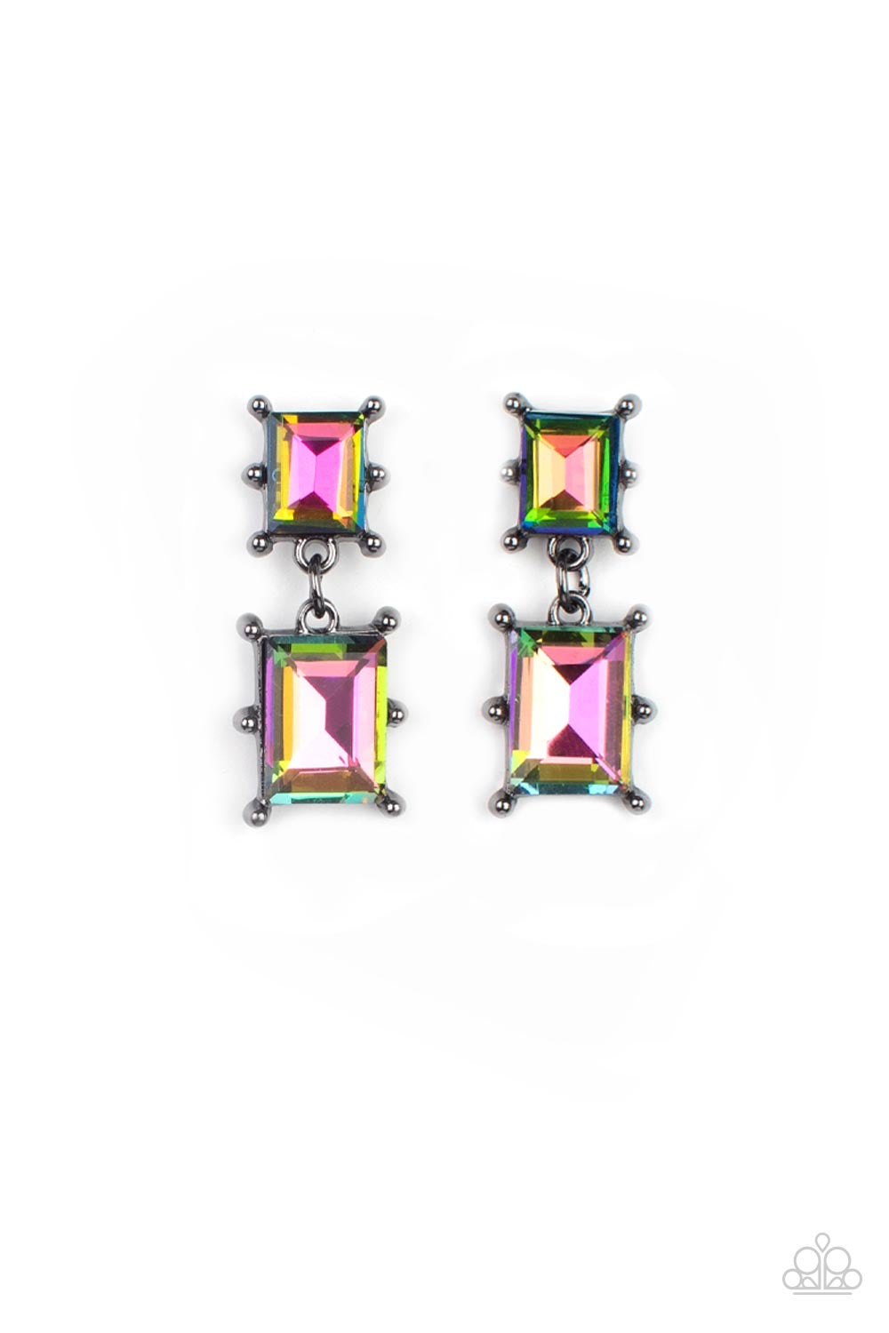 Paparazzi Cosmic Queen - Multi Earrings -Paparazzi Jewelry Images 