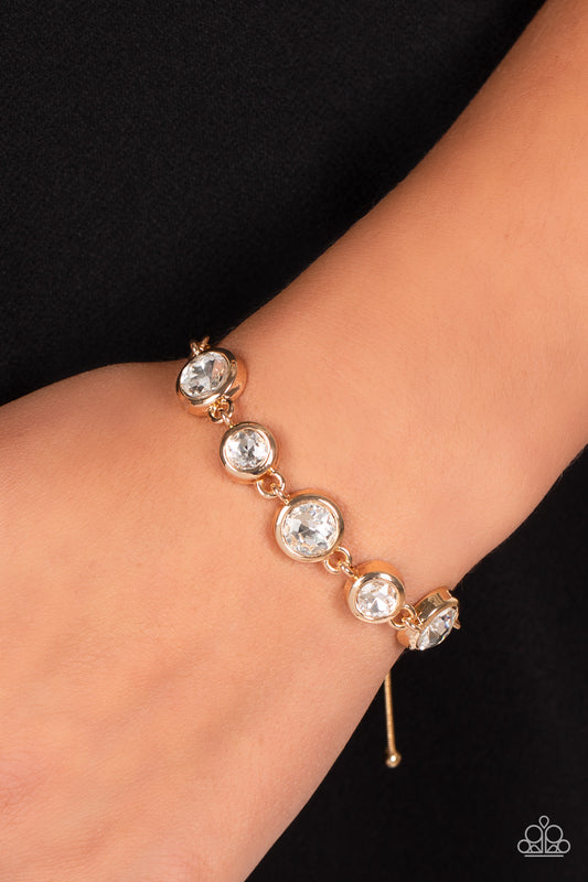 A Finishing Touch Classically Cultivated - Gold Bracelet