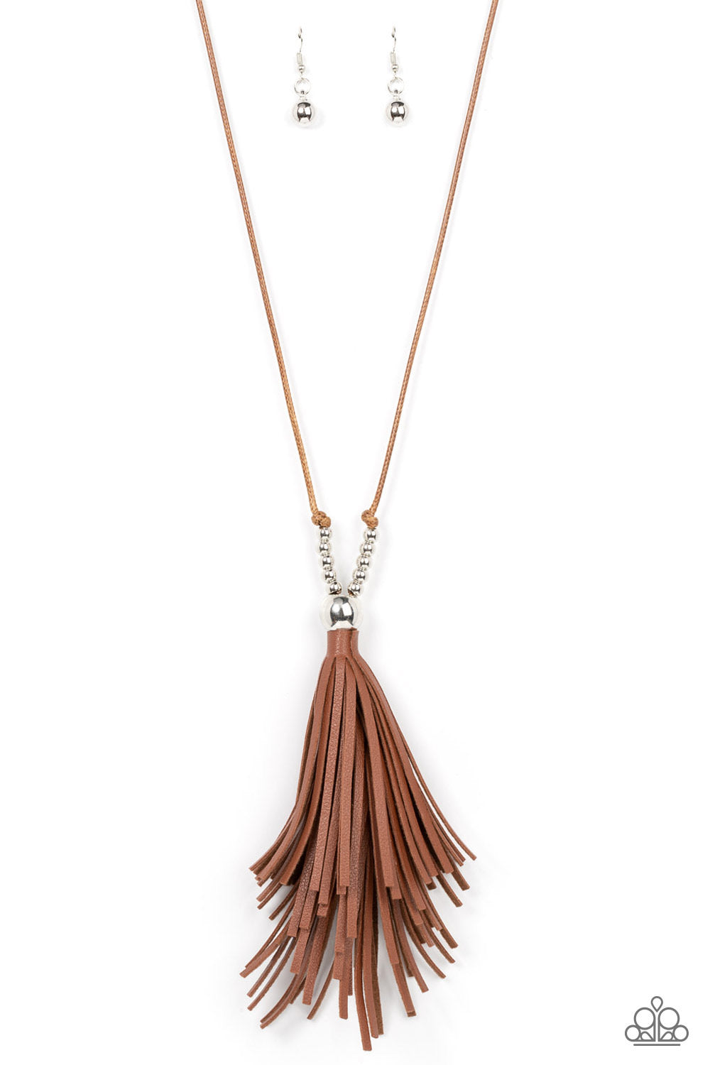 Paparazzi A Clean Sweep - Brown Necklace -Paparazzi Jewelry Images