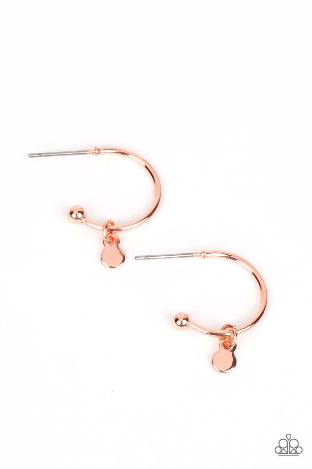 Paparazzi Modern Model - Copper Earrings -Paparazzi Jewelry Images 