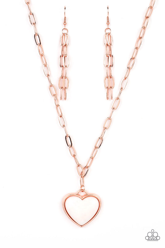 A Finishing Touch Everlasting Endearment - Copper Necklace