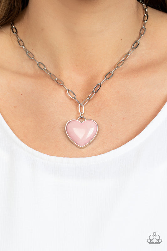 A Finishing Touch Everlasting Endearment - Pink Necklace