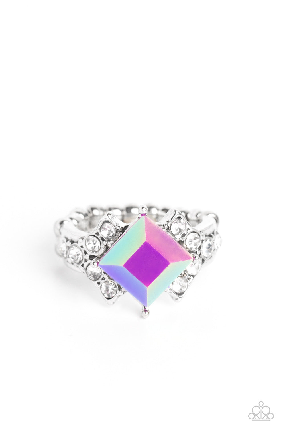 Paparazzi Mind-Blowing Brilliance - Purple Ring -Paparazzi Jewelry Images 