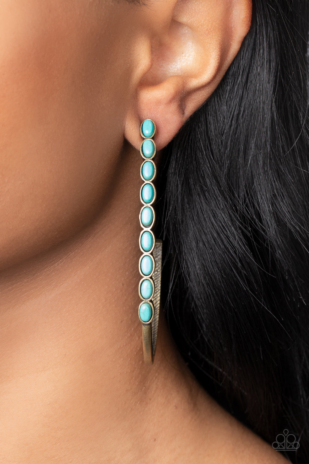 Paparazzi Artisan Soul - Brass Earrings