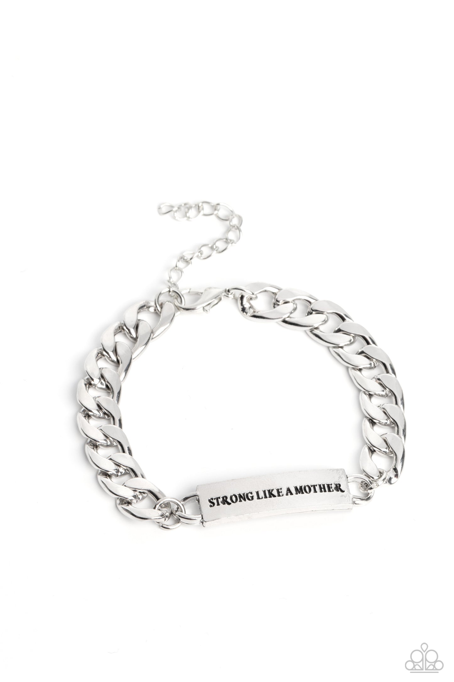 Paparazzi Mighty Matriarch - Silver Bracelet – A Finishing Touch Jewelry