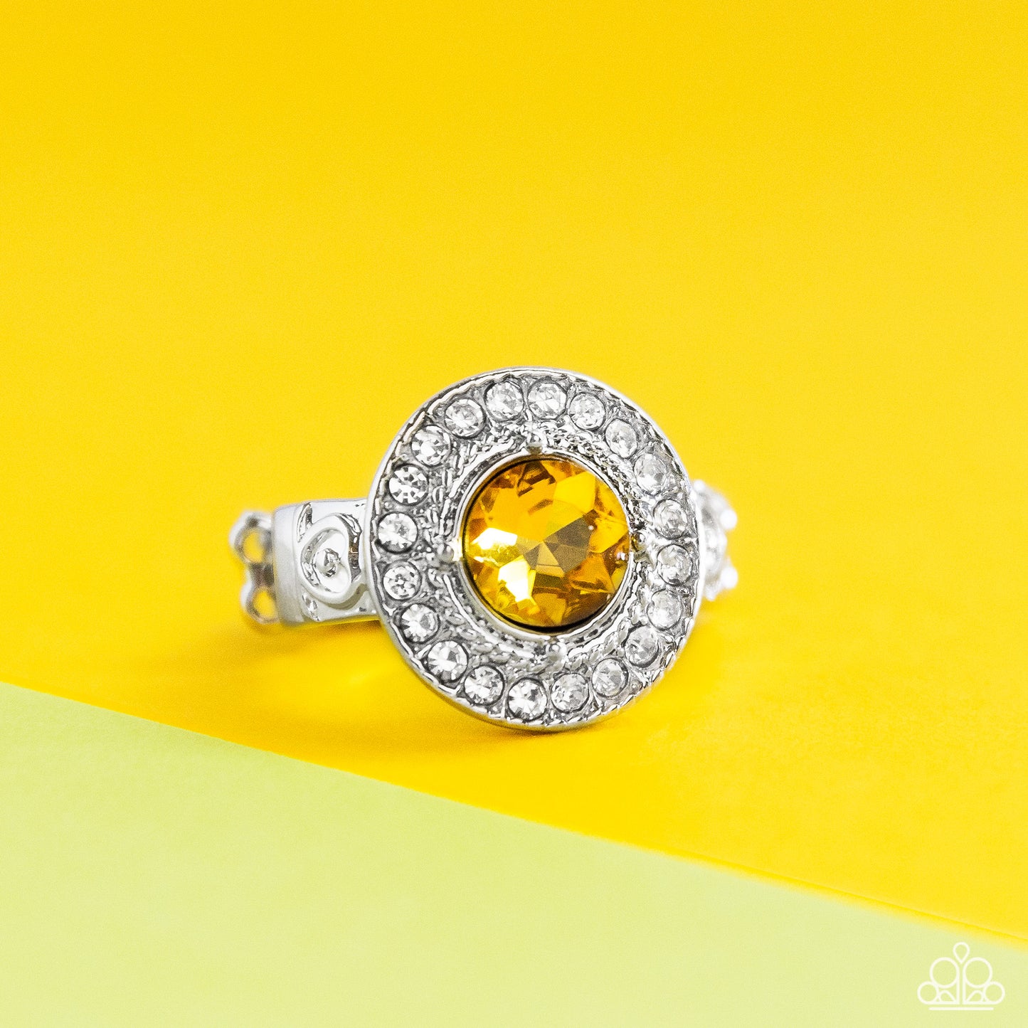 A Finishing Touch Targeted Timelessness - Yellow Ring