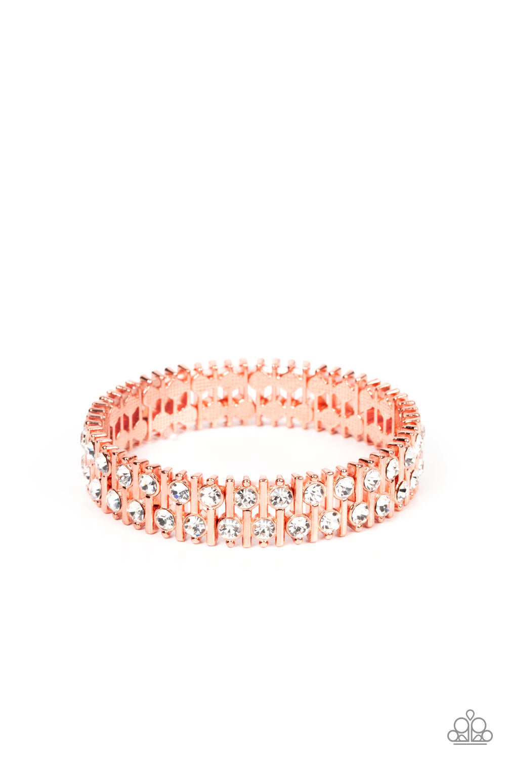 Paparazzi Generational Glimmer - Copper Bracelet