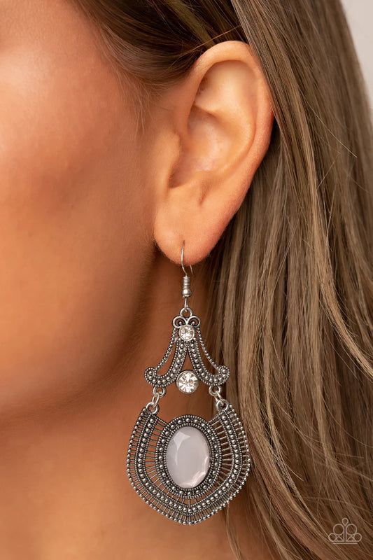A Finishing Touch Panama Palace - Silver Earring