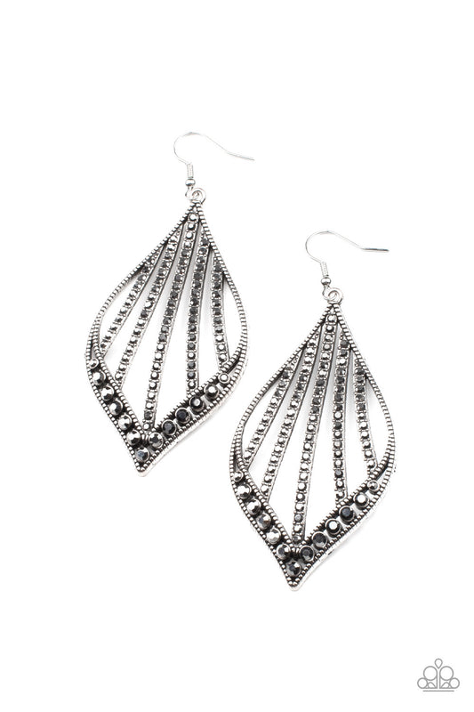 A Finishing Touch Showcase Sparkle - Silver Earrings