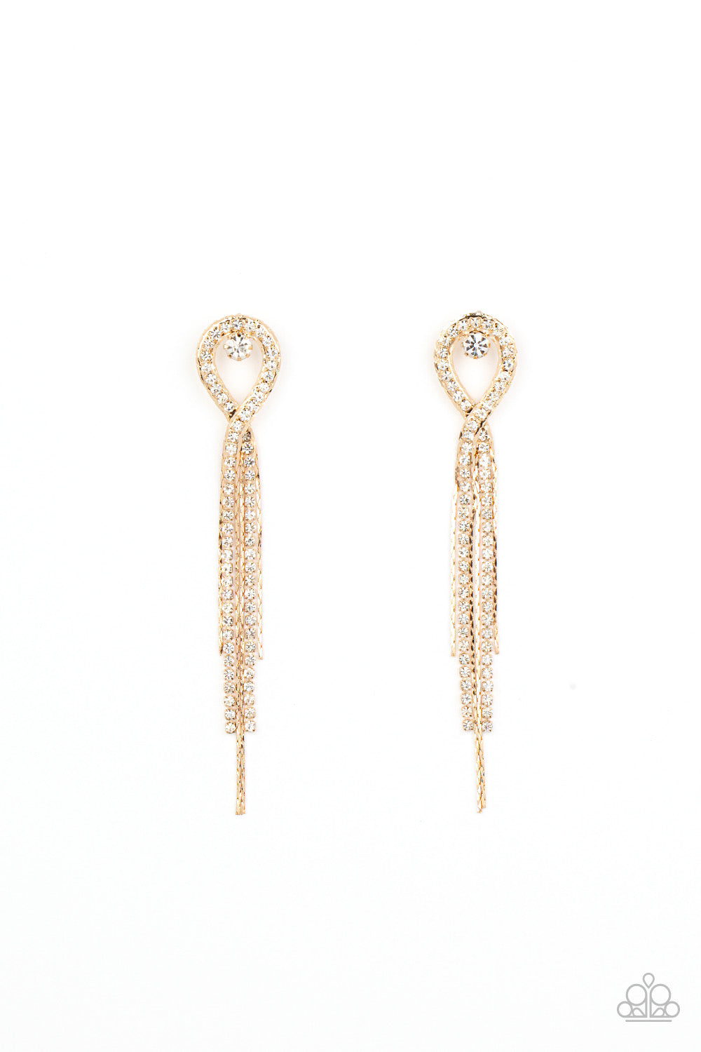 Paparazzi Luxury Lasso - Gold Earrings