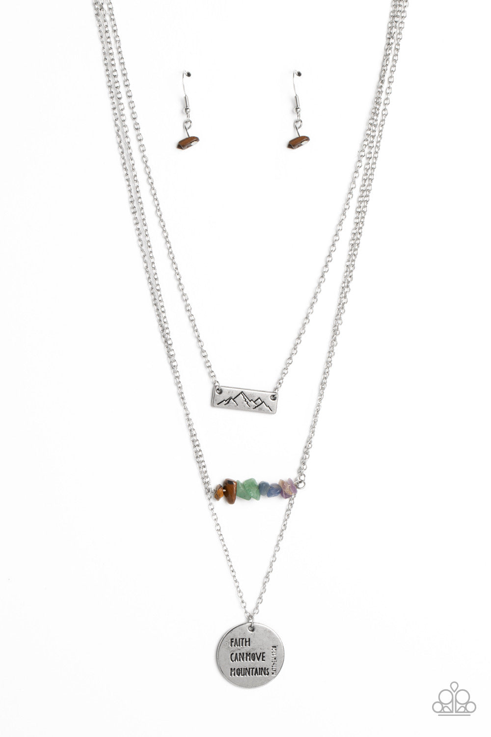 Paparazzi Miracle Mountains - Multi Necklace