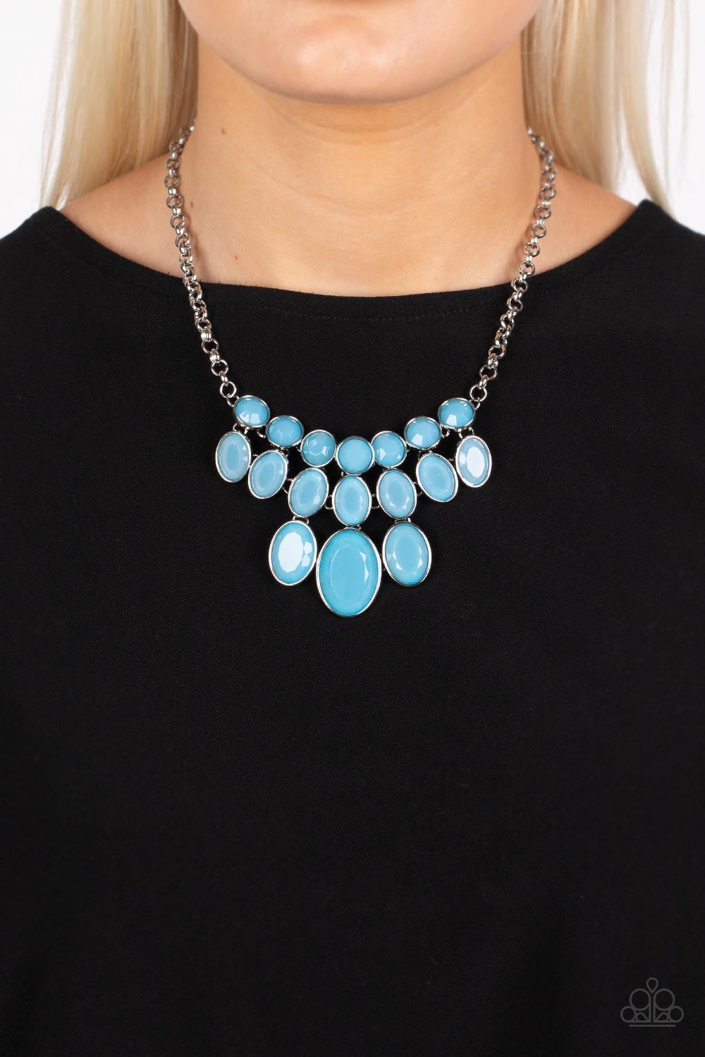 Paparazzi Jewelry Images - Delectable Daydream - Blue Necklace 