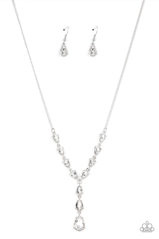 A Finishing Touch Park Avenue A-Lister - White Necklace