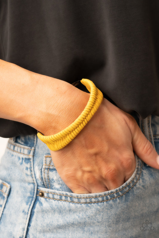 A Finishing Touch Desert Odyssey - Yellow Bracelet