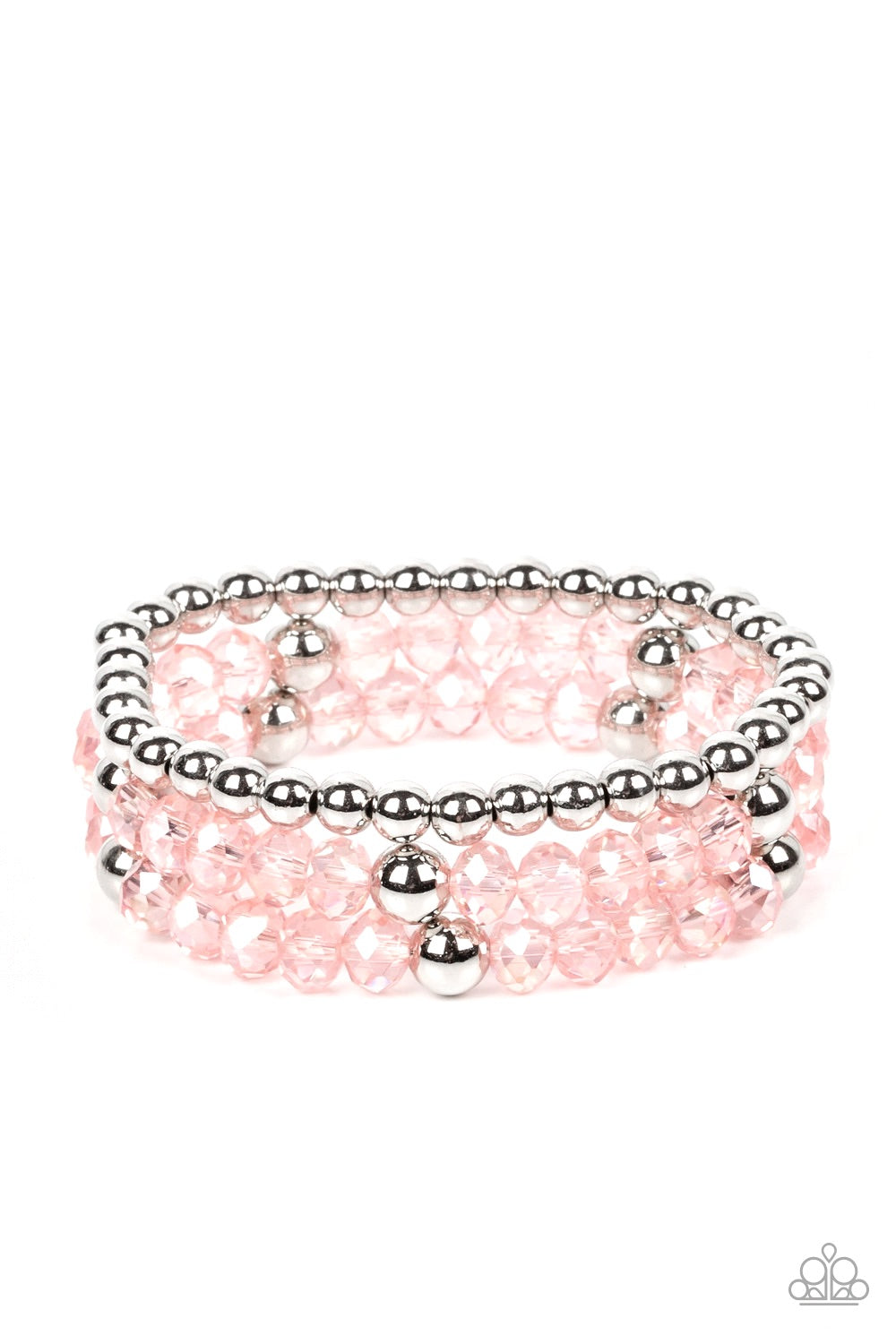 Paparazzi Prismatic Perceptions - Pink Bracelet - A Finishing Touch Jewelry