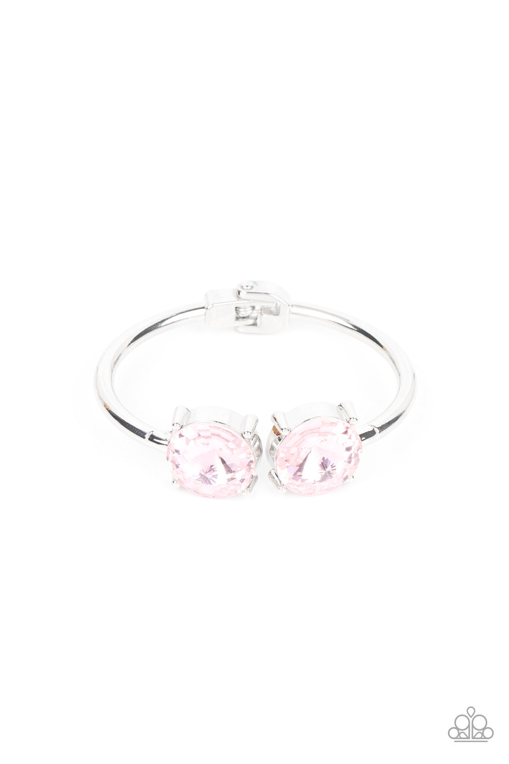 Paparazzi Spark and Sizzle - Pink Bracelet -Paparazzi Jewelry Images 