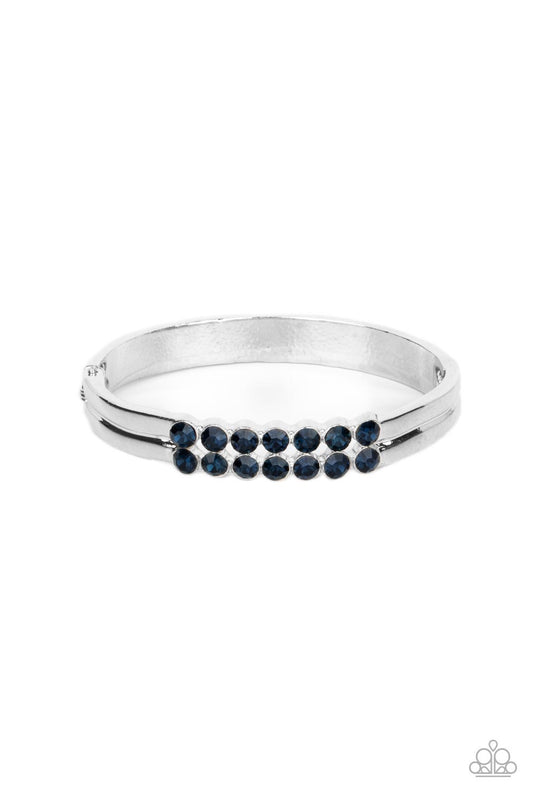 A Finishing Touch Doubled Down Dazzle - Blue Bracelet