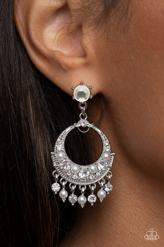 A Finishing Touch Marrakesh Request - White Earrings