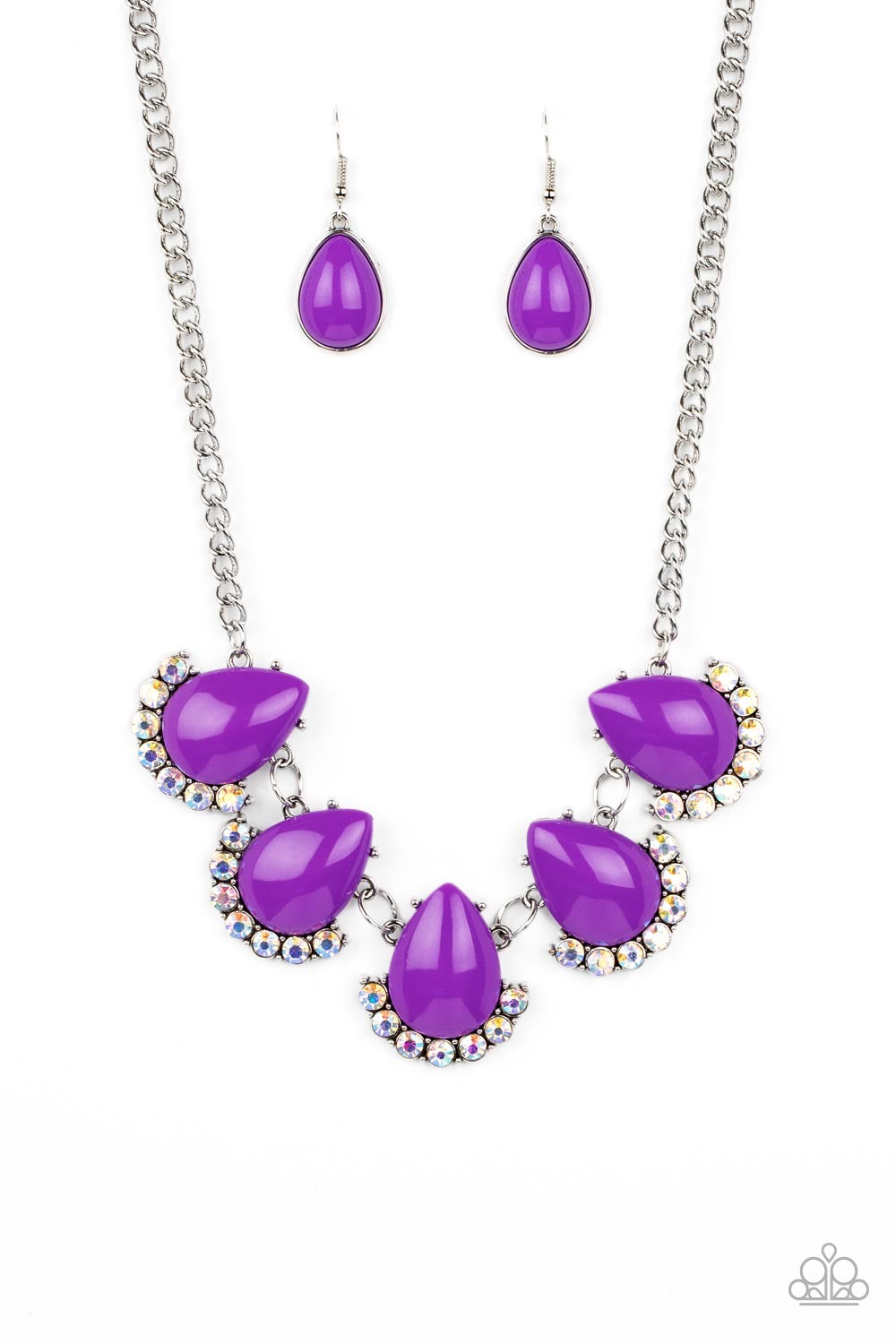 Mesmerizing Art Deco Crystal Flowers Statement Necklace Earrings Brida –  Rosemarie Collections