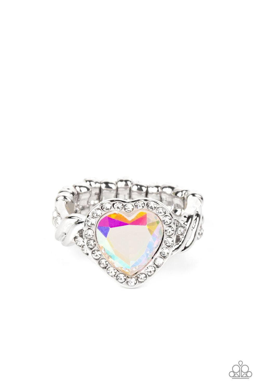Paparazzi Committed to Cupid - Multi Ring-Paparazzi Jewelry Images