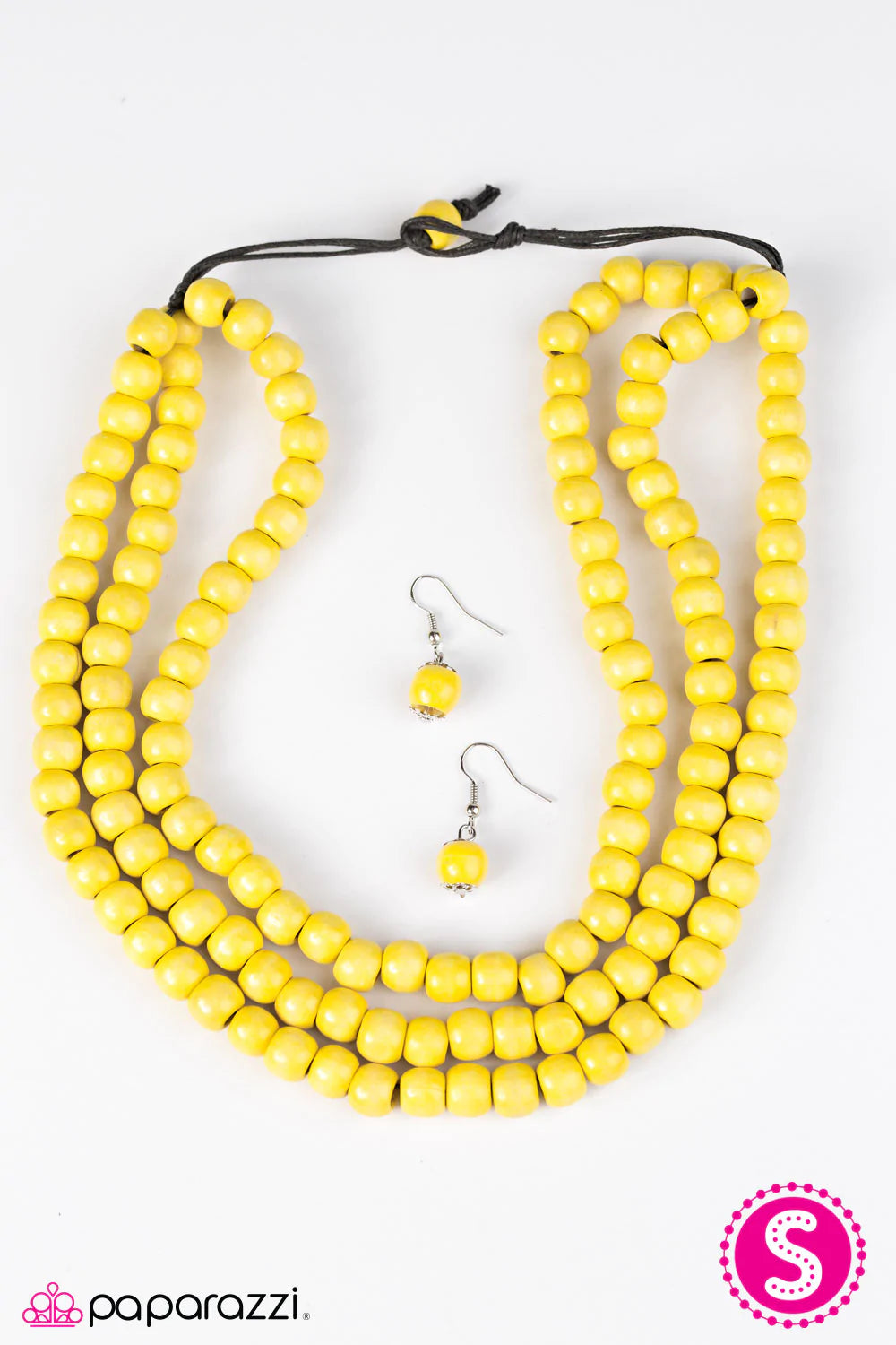 Paparazzi Summer Mai Tai - Yellow Necklace