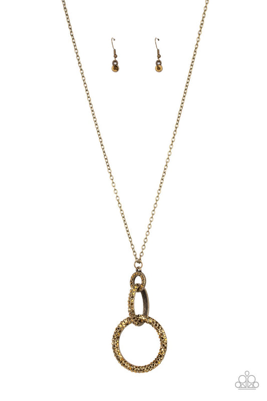 A Finishing Touch Radiant Ringleader - Brass Necklace